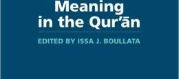 Literary structures of religious meaning in the Qurʾān (éd. Issa J. BOULLATA)