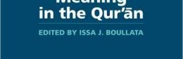 Literary structures of religious meaning in the Qurʾān (éd. Issa J. (...)