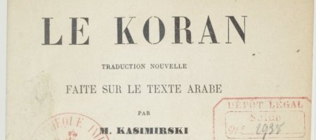 Le Coran. Réédition de la traduction d'Albin de Biberstein (...)